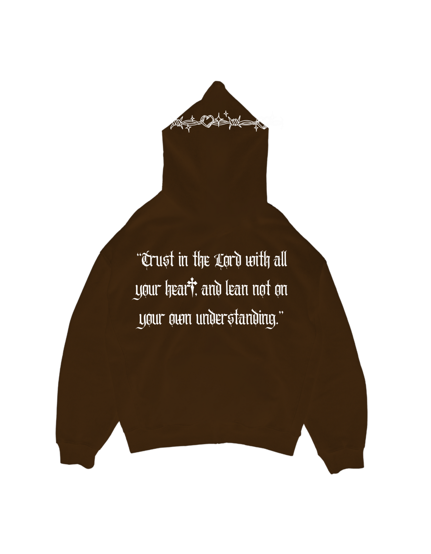 Anointed Full Zip Brown