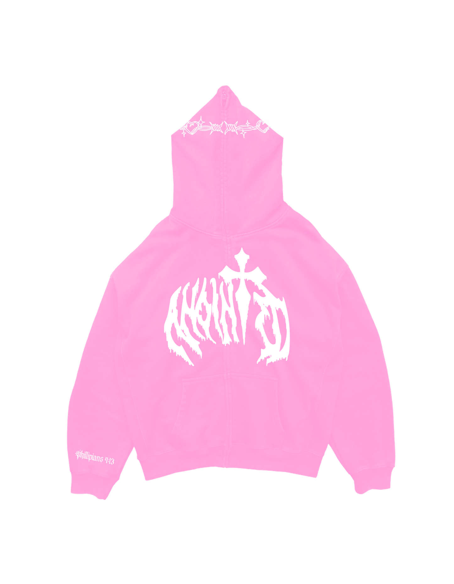 Anointed Full Zip Pink