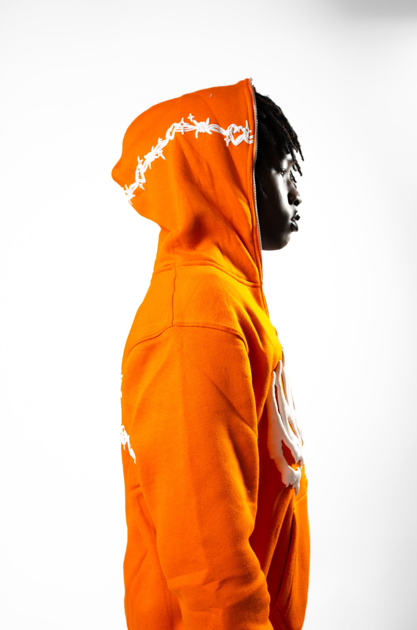 Anointed Full Zip Orange