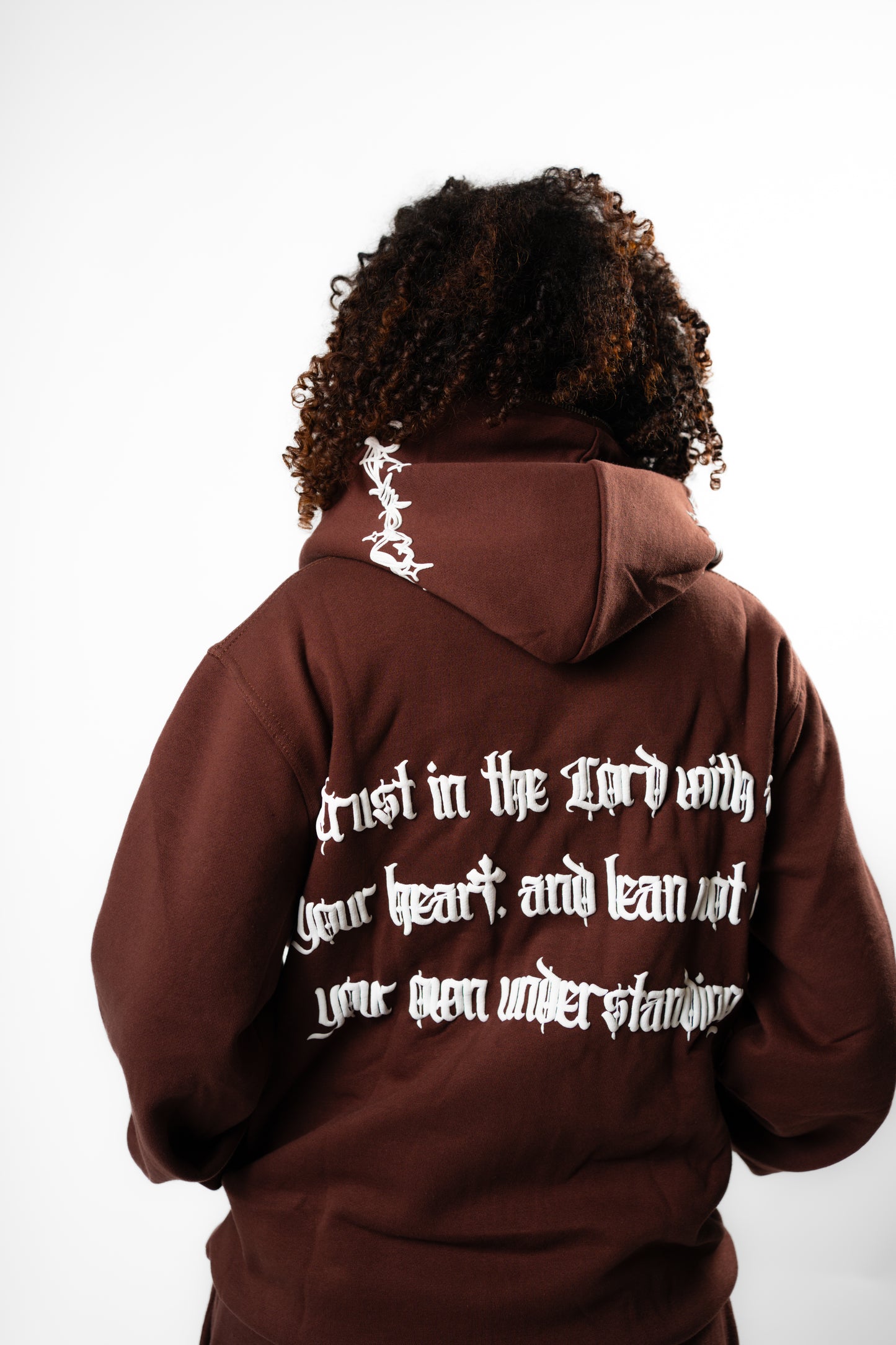 Anointed Full Zip Brown