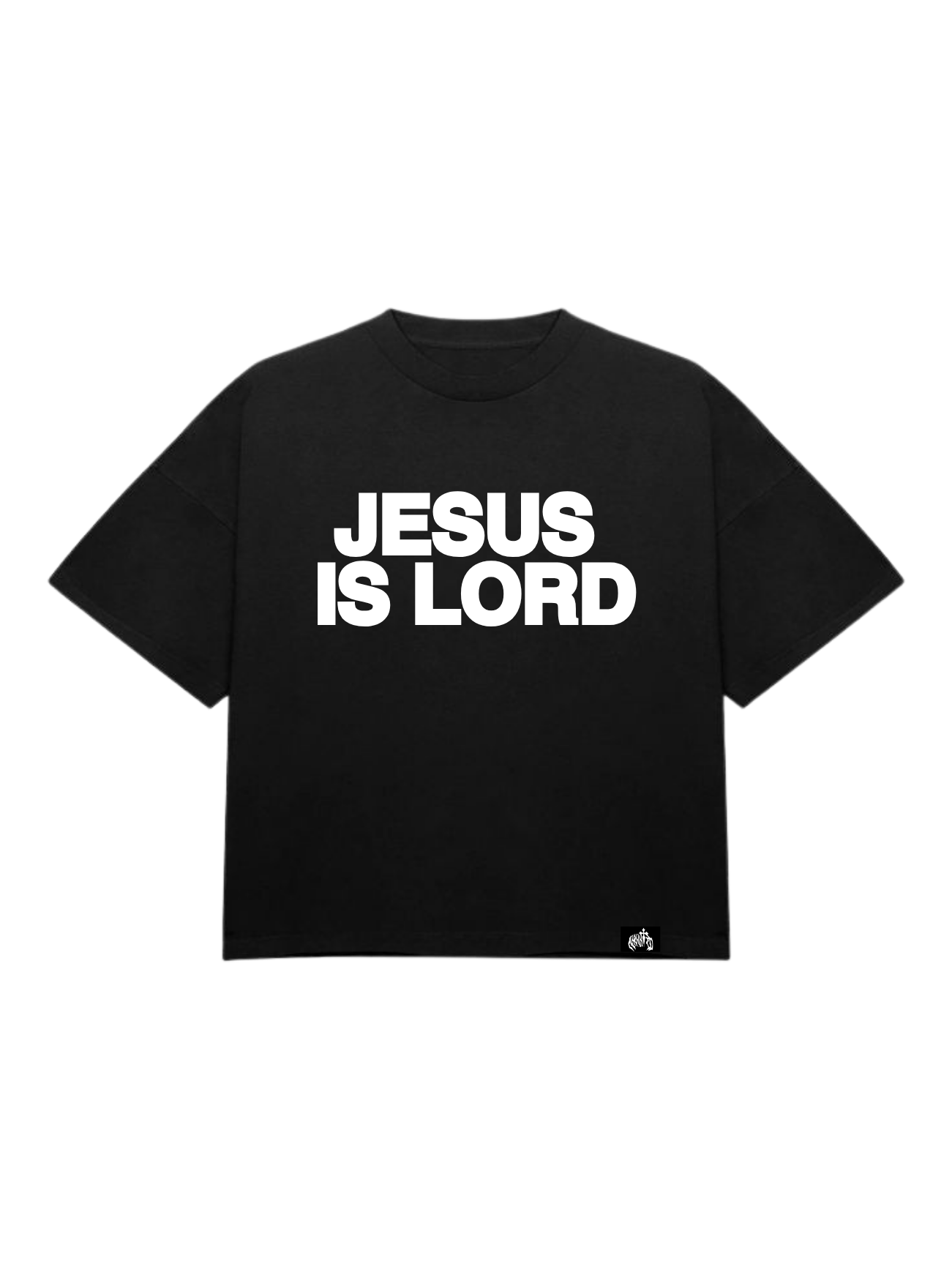 "Jesus Is Lord Tee" Black