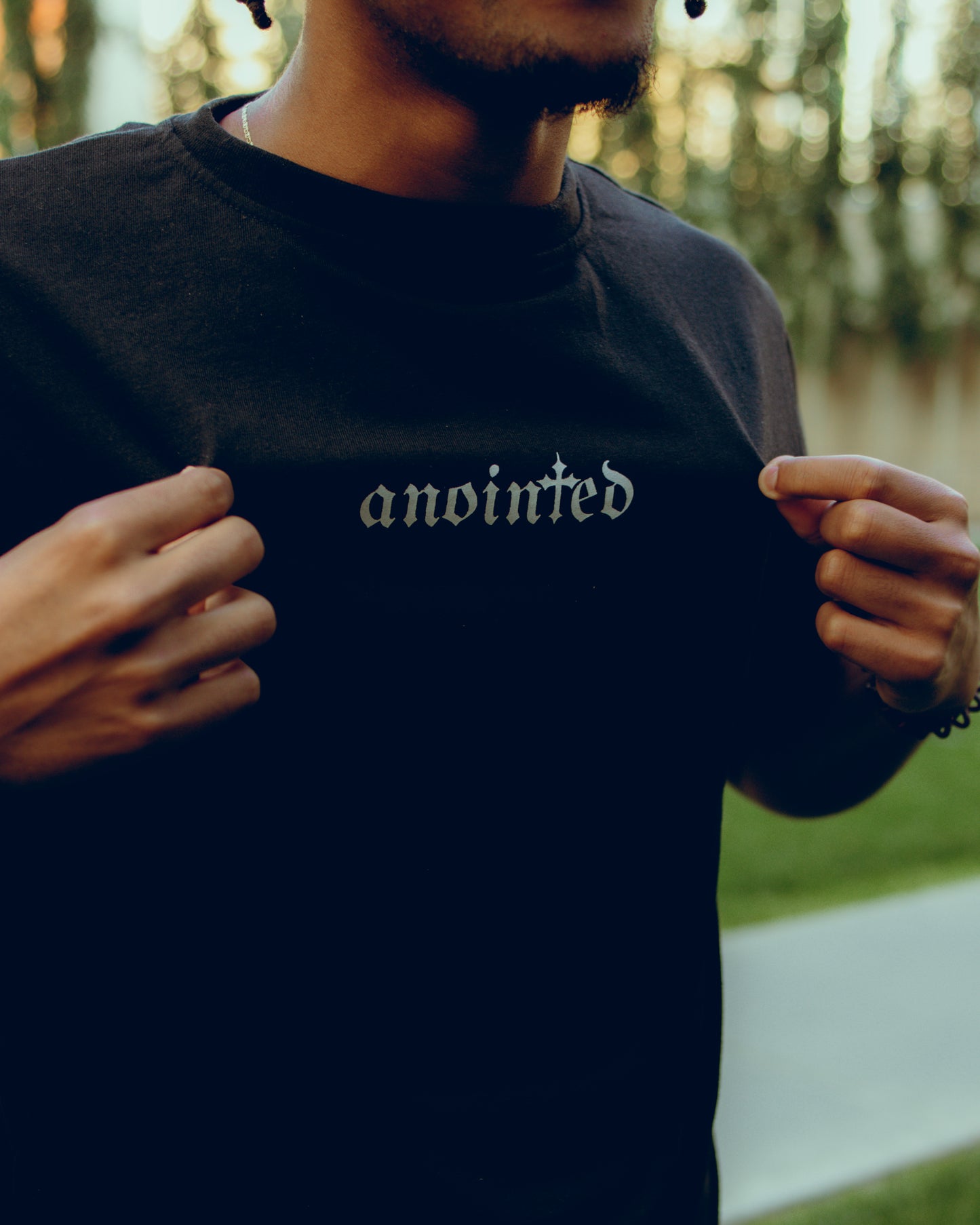 Jesus Is Lord Tee - Black