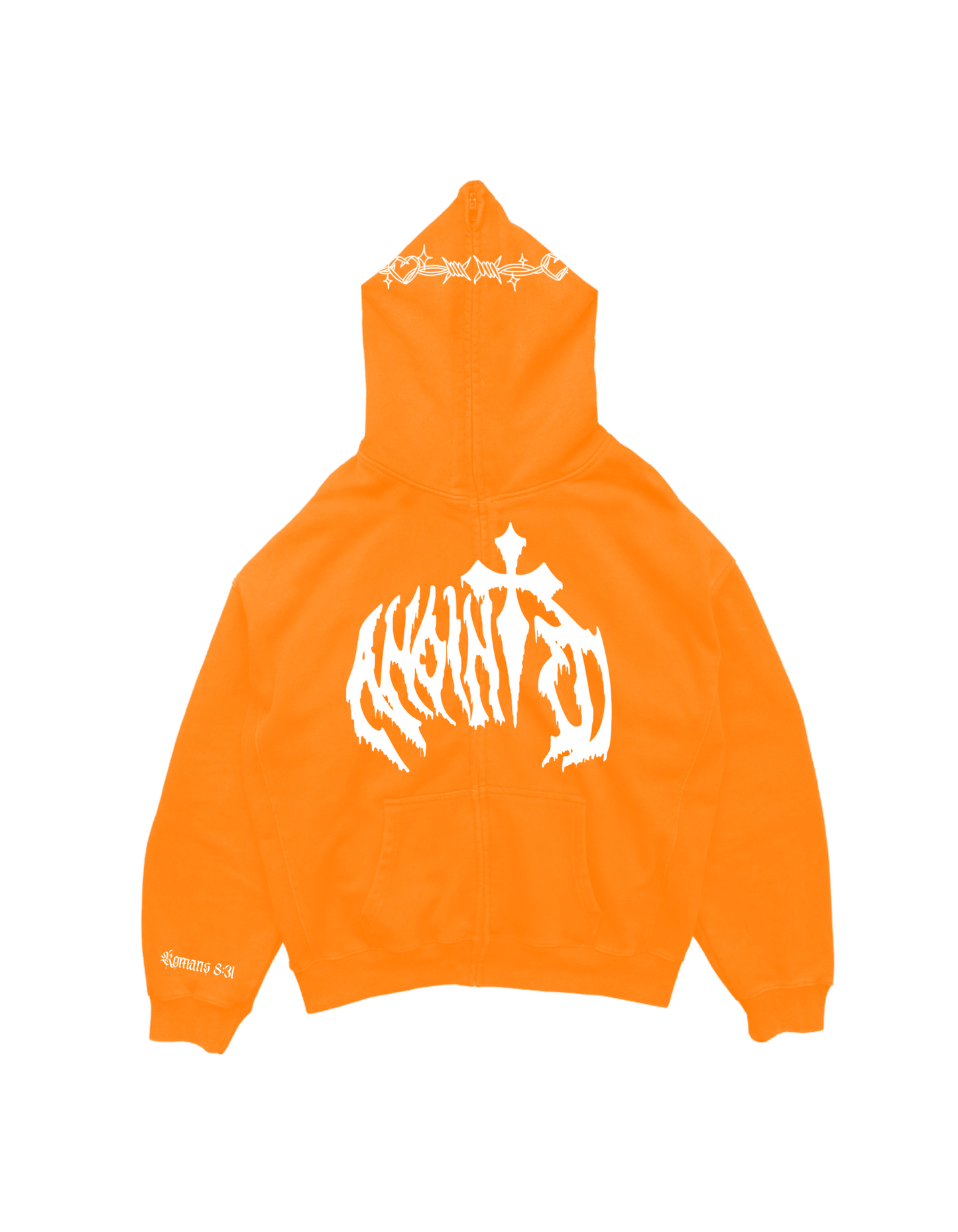 Anointed Full Zip Orange