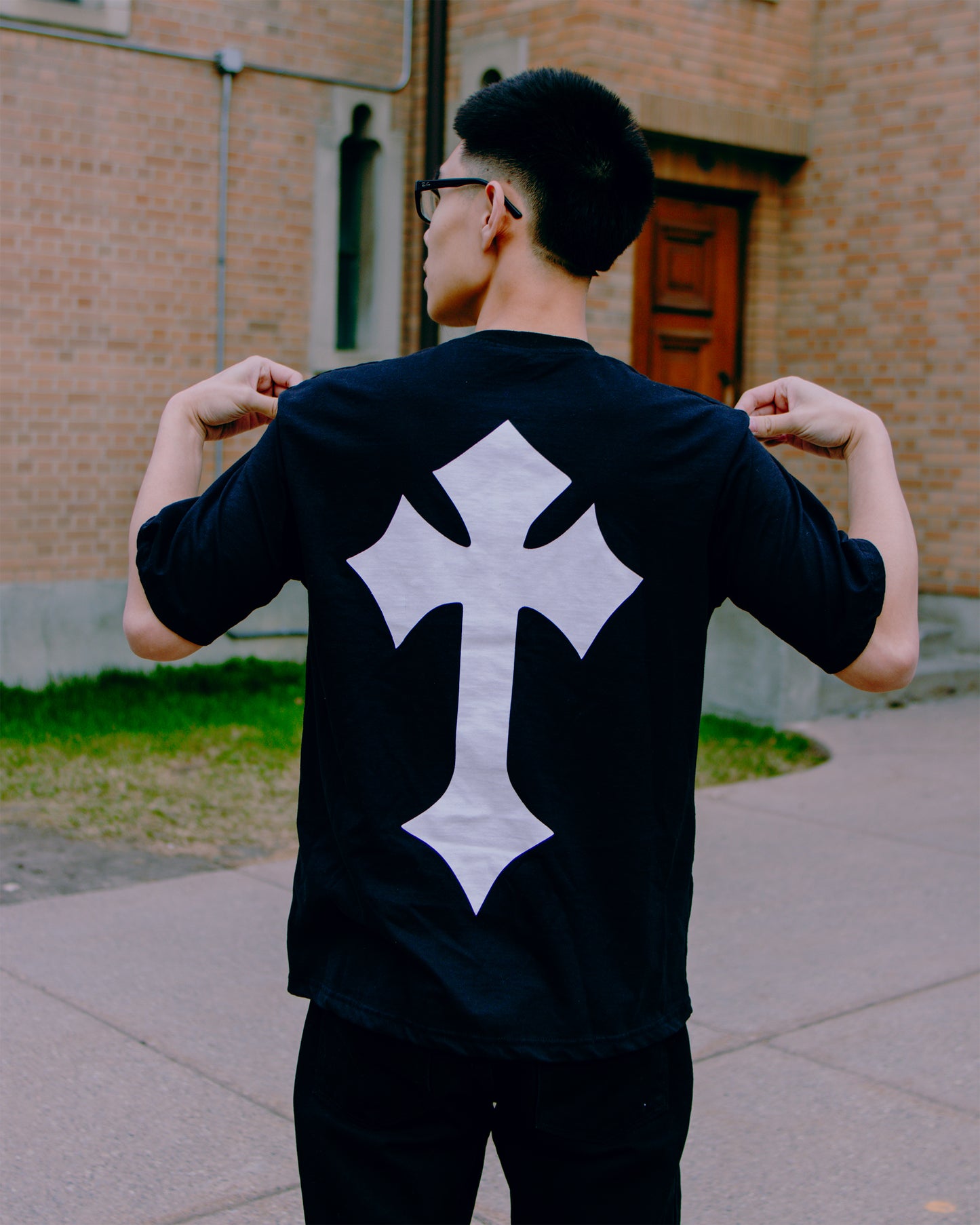 "Jesus Is Lord Tee" Black