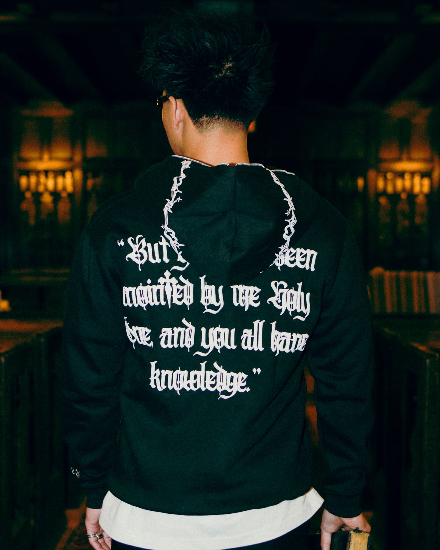 Anointed Full Zip Black