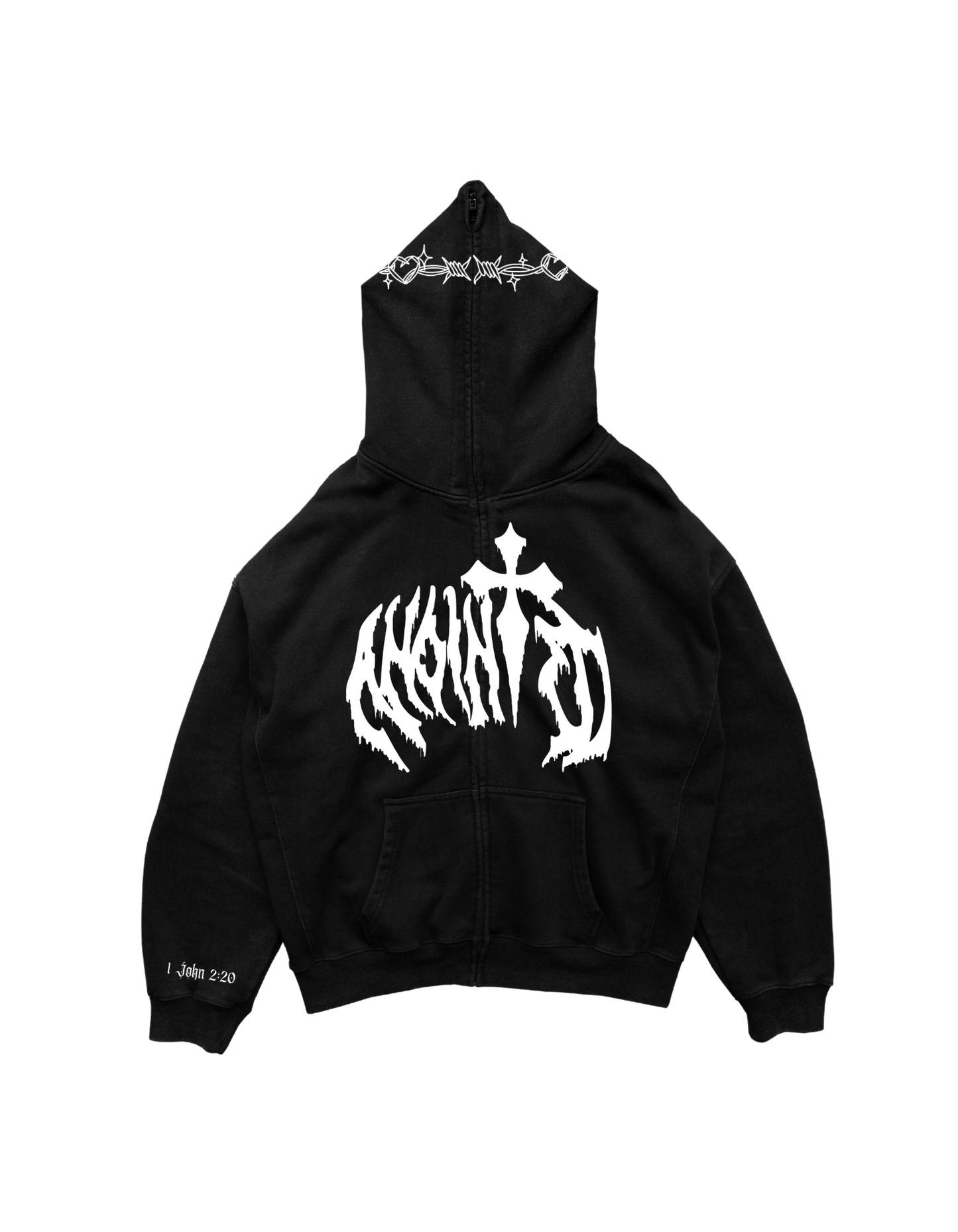 Anointed Full Zip Black