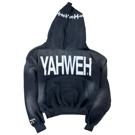 YAHWEH HOODIE BLACK