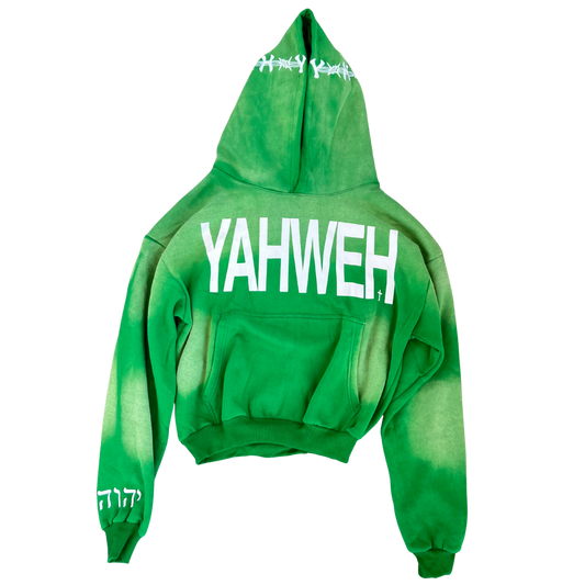 YAHWEH HOODIE GREEN