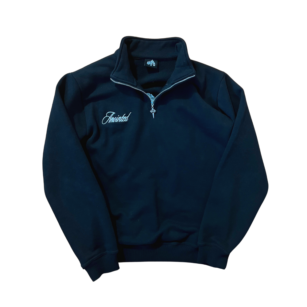 Anointed Quarter Zip Navy Blue (PREORDER)