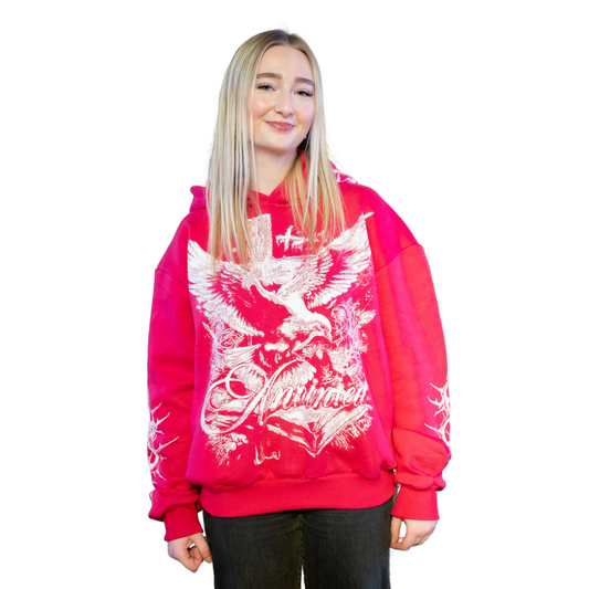 Pink Dove Hoodie