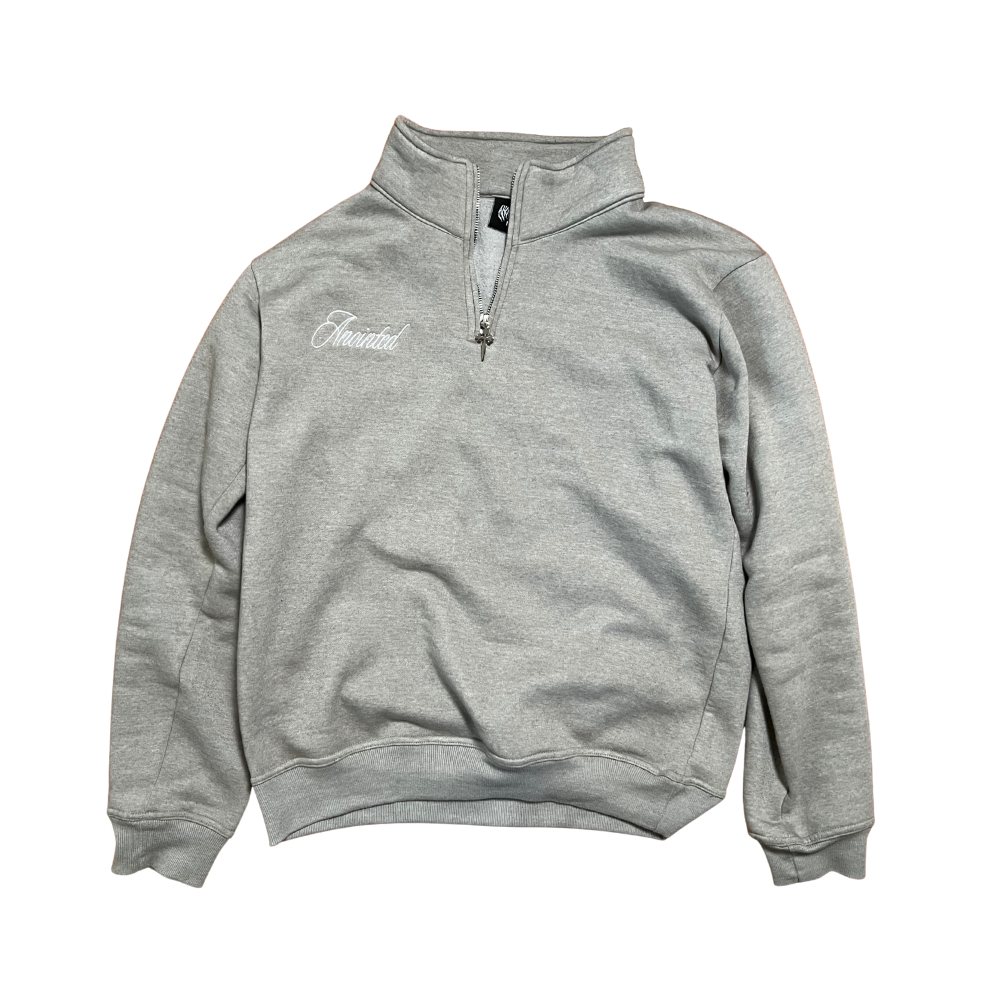 Anointed Quarter Zip Grey (PREORDER)