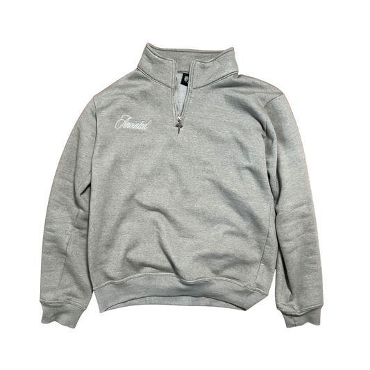 Anointed Quarter Zip Grey (PREORDER)