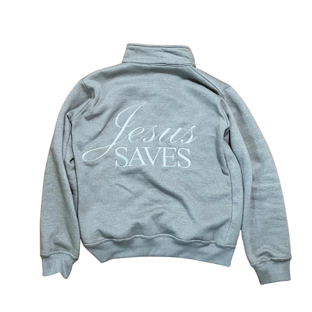 Anointed Quarter Zip Grey (PREORDER)