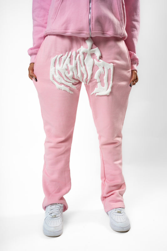 Anointed Flared Sweats Pink