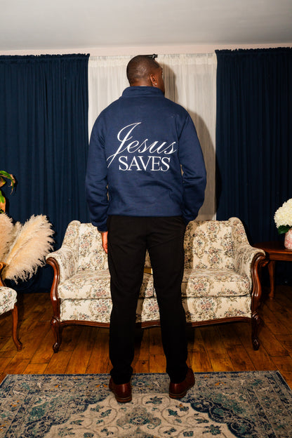 Anointed Quarter Zip Navy Blue (PREORDER)