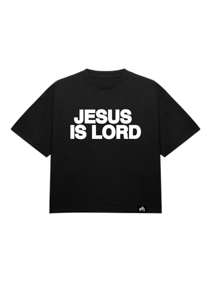 "Jesus Is Lord Tee" Black