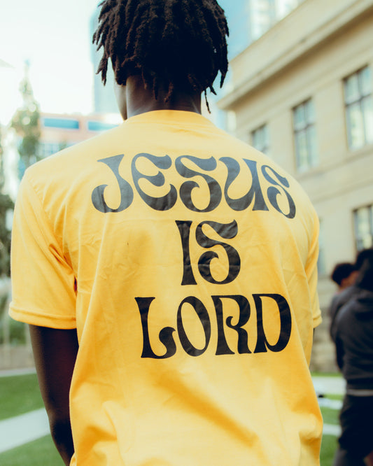 “Jesus Is Lord” - Black & Yellow