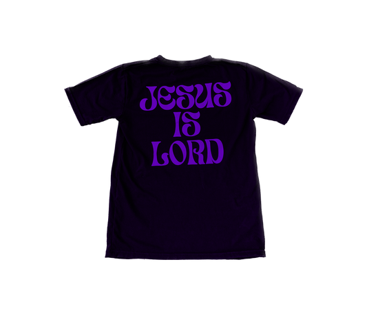 “Jesus Is Lord Tee” - Purple