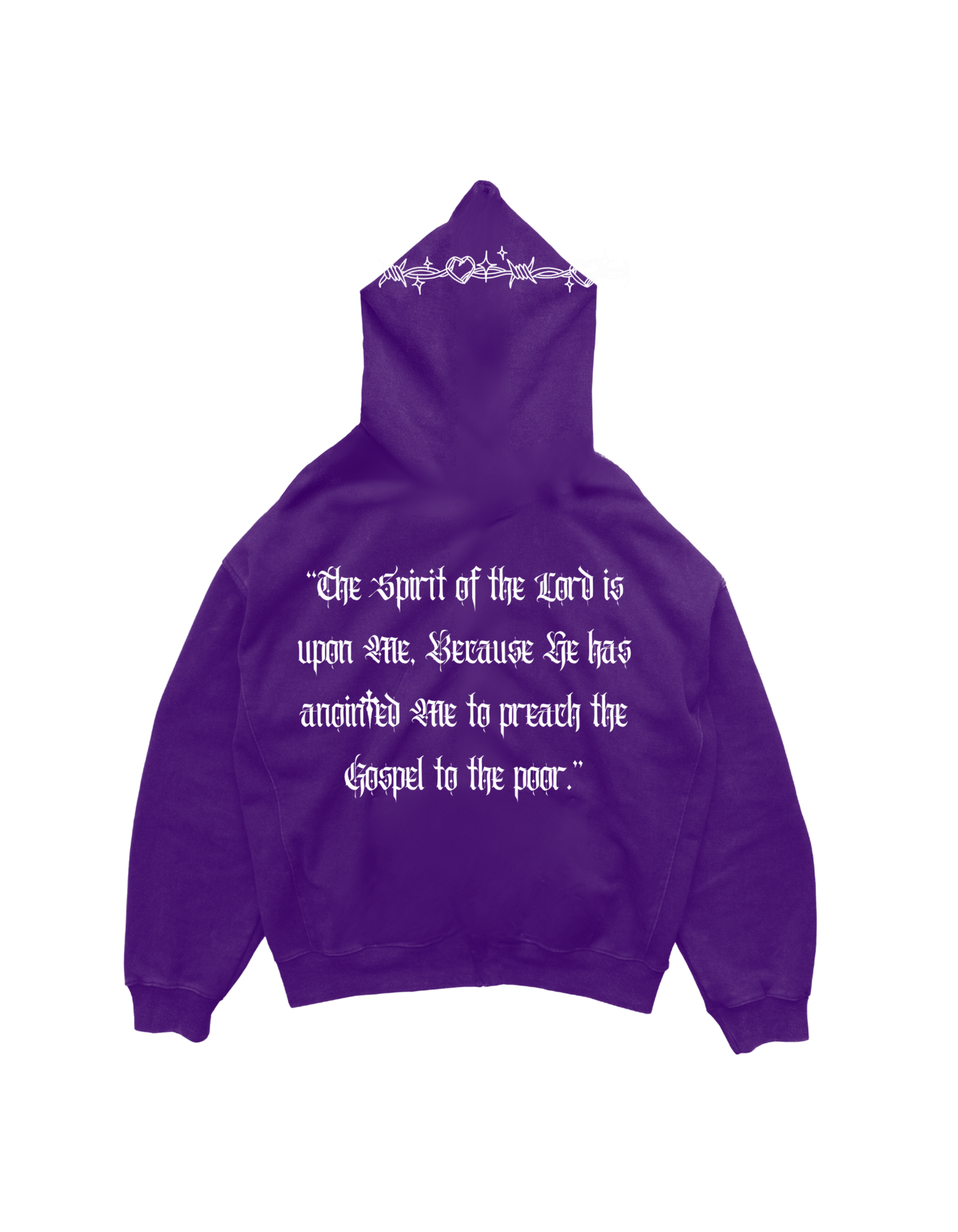 Anointed Full Zip Purple
