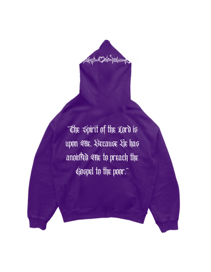 Anointed Full Zip Purple