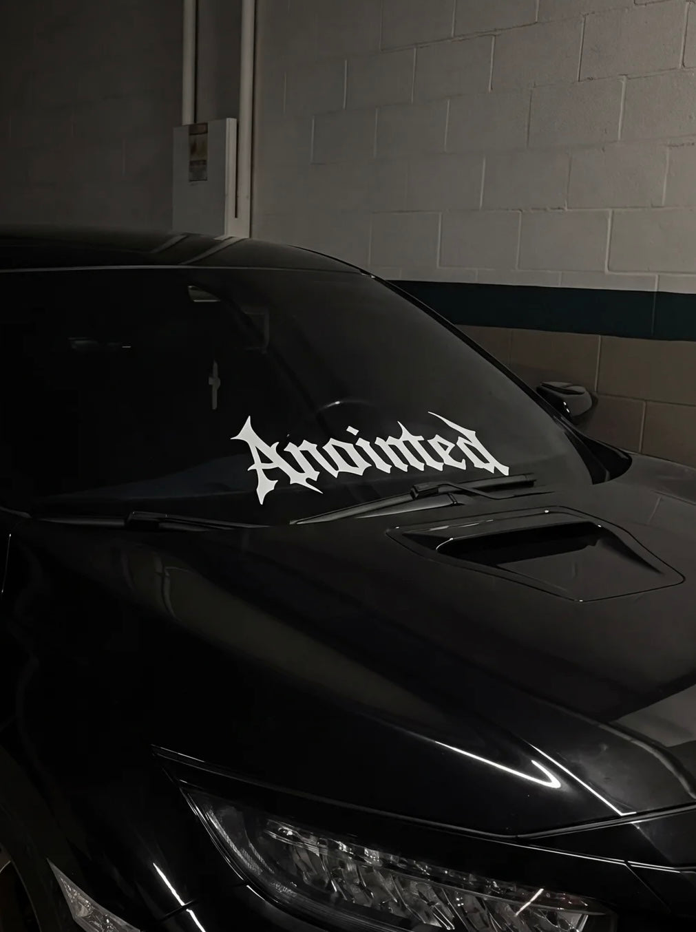 Anointed Windshield Banner