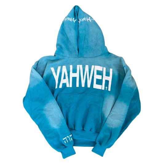 YAHWEH HOODIE BLUE