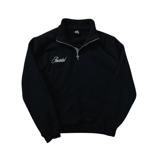 Anointed Quarter Zip Black (PREORDER)