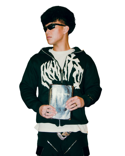 Anointed Full Zip Black